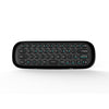 Wechip W1 Air Mouse Senza Fili 2.4g Fly Air Mouse Per Android Tv Box /Mini Pc/Tv/Win 10 (Black)