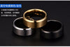 Ring Men Titanium Black Finger Ring