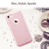 LSDI iPhone 5 5s SE Phone Case Makeup Glitter Sparkle Bling Cover for Girls Women for iPhone 6 6s 7 8 Plus X Xr Xs 11 Pro Max