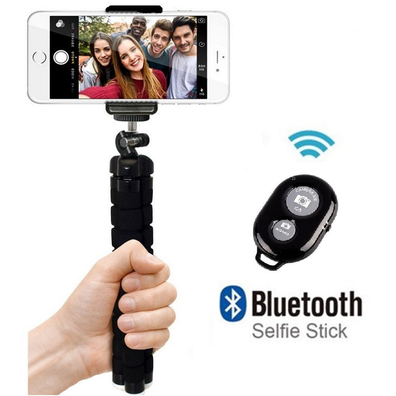 Flexible Mini Tripod Flexible Phone Tripod With Phone Clip Camera mini tripod For Smartphone & Camera Flexible Mini Tripod