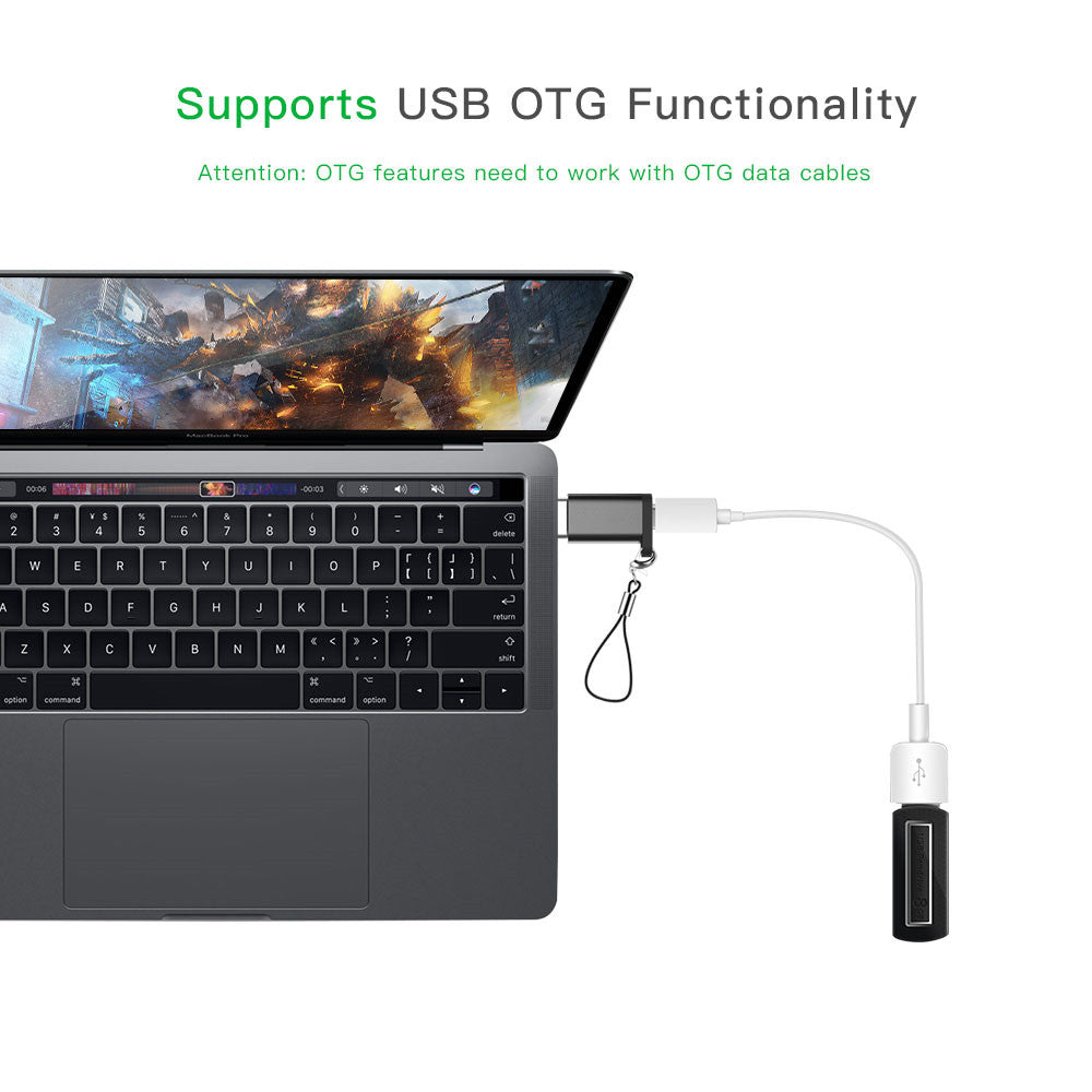 USB Adapter USB C to Micro USB Converter Cable Type C Adapter USB 3.1 for Macbook Samsung Huawei Nokia Oppo Apple OTG Adapter