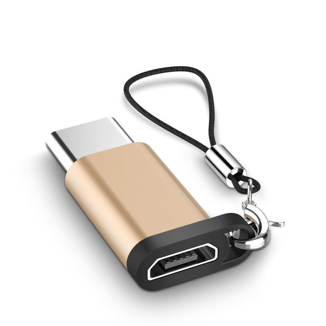 USB Adapter USB C to Micro USB Converter Cable Type C Adapter USB 3.1 for Macbook Samsung Huawei Nokia Oppo Apple OTG Adapter