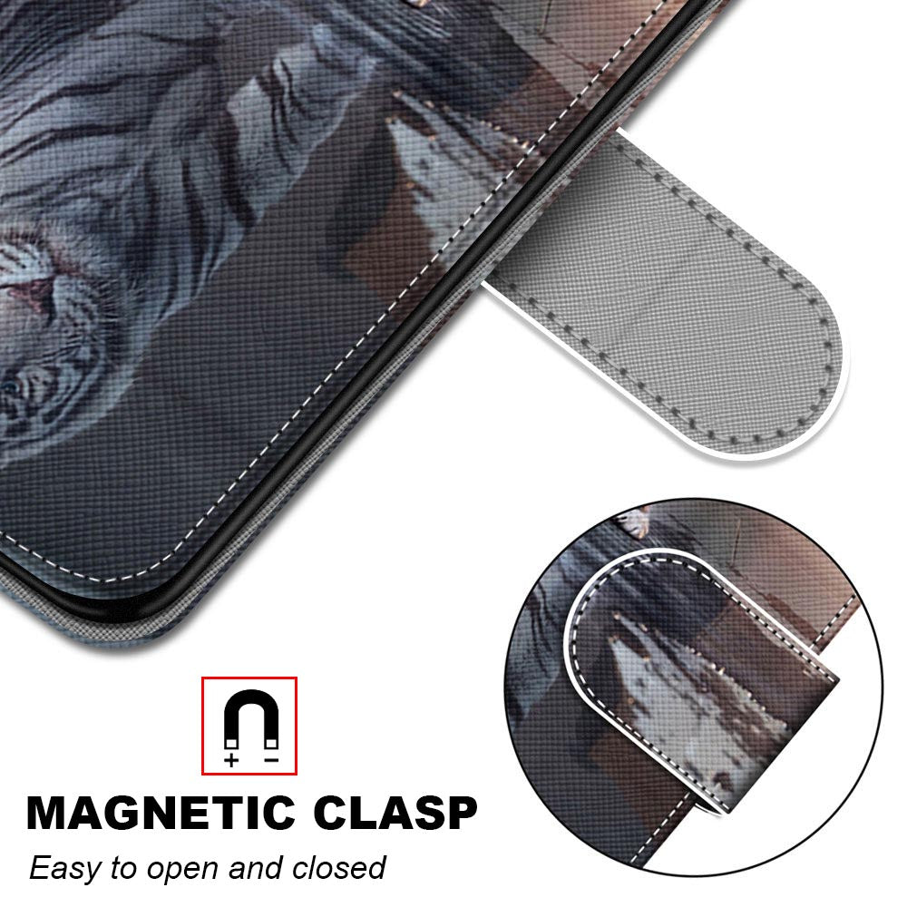 Phone Case For Samsung Galaxy S5 Plus Case Leather Wallet Flip Cover Bumper Luxury Magnetic Stand Card Slot Holder
