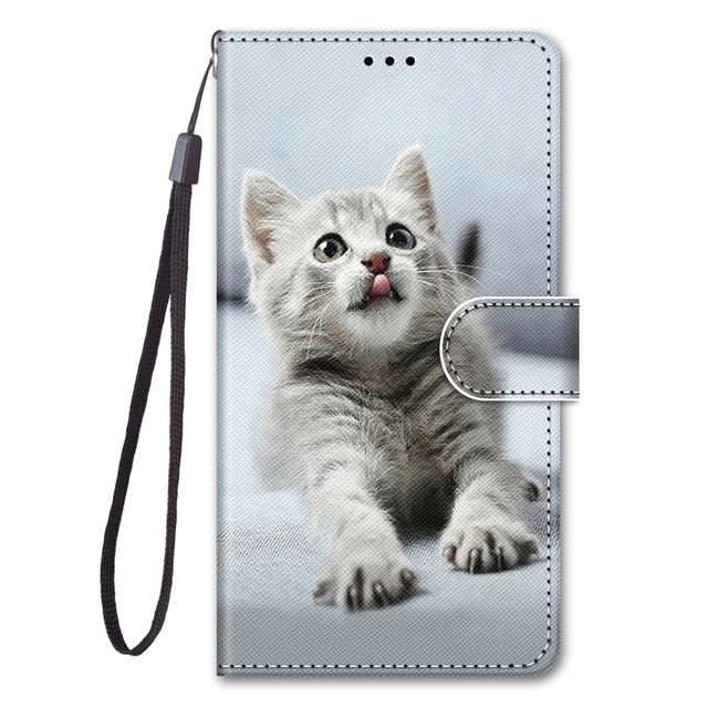 Phone Case For Samsung Galaxy S5 Plus Case Leather Wallet Flip Cover Bumper Luxury Magnetic Stand Card Slot Holder