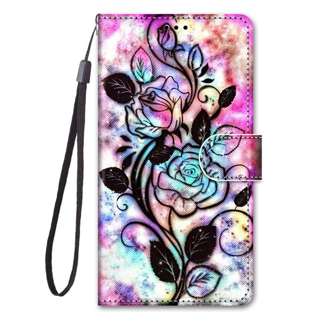 Phone Case For Samsung Galaxy S5 Plus Case Leather Wallet Flip Cover Bumper Luxury Magnetic Stand Card Slot Holder