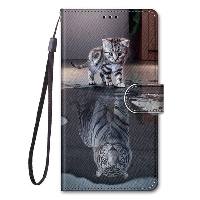 Phone Case For Samsung Galaxy S5 Plus Case Leather Wallet Flip Cover Bumper Luxury Magnetic Stand Card Slot Holder
