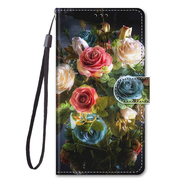 Phone Case For Samsung Galaxy S5 Plus Case Leather Wallet Flip Cover Bumper Luxury Magnetic Stand Card Slot Holder
