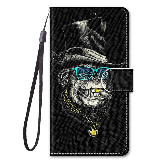 Phone Case For Samsung Galaxy S5 Plus Case Leather Wallet Flip Cover Bumper Luxury Magnetic Stand Card Slot Holder