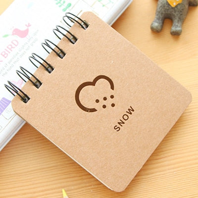 Jonvon Satone Korean Stationery Vocabulary Words Notebook Planner Creative  Notepad Diary Office Student Notebook  Diary Planner