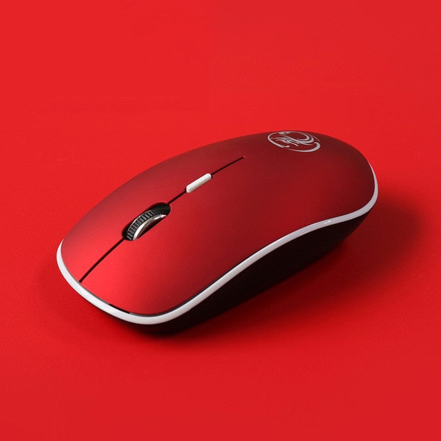 iMice Wireless Mouse Silent Computer Mouse 2.4Ghz 1600 DPI Ergonomic Mause Noiseless USB PC Mice Mute Wireless Mice for Laptop