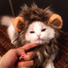 Funny Fashion Cute Pet Cat Costume Lion Mane Wig Cap Hat for Cat Dog Halloween Christmas Clothes Fancy Dress with Ears Pet Clothes