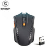 SOVAWIN Mini Wireless Mouse Portable Ergonomics Optical Gaming Mouse 2000 DPI USB 2.4G Computer Mause For Laptop PC Game Mice - Kadimai.lk