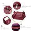 Tinkin Causal Women Shoulder Bag Soft PU Leather Female Messenger Bag Vintage Crossbody Bags