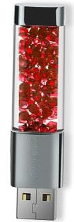 Stylish Real Capacity Usb Flash Drive 32GB 64GB Crystal Pen Drive 16GB Usb Stick 8GB Pendrive Memory Stick U Disk  Flash Drive