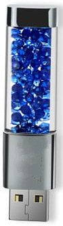 Stylish Real Capacity Usb Flash Drive 32GB 64GB Crystal Pen Drive 16GB Usb Stick 8GB Pendrive Memory Stick U Disk  Flash Drive