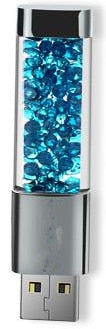 Stylish Real Capacity Usb Flash Drive 32GB 64GB Crystal Pen Drive 16GB Usb Stick 8GB Pendrive Memory Stick U Disk  Flash Drive