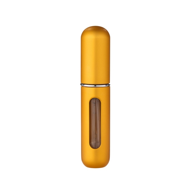MUBTF - 5ml Refillable Mini Perfume Spray Bottle Aluminum Spray Atomizer Portable Travel Cosmetic Container Perfume Bottle - fashion
