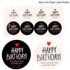 Happy Birthday Gift Handmade With Love Label Sealing Stickers Candy Bag Wedding