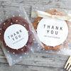 Happy Birthday Gift Handmade With Love Label Sealing Stickers Candy Bag Wedding