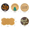 Happy Birthday Gift Handmade With Love Label Sealing Stickers Candy Bag Wedding