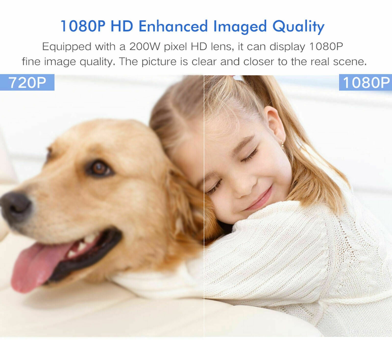 Outdoor Waterproof WiFi PTZ Pan Tilt 1080P HD Security IP IR Camera Night Vision