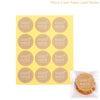 Happy Birthday Gift Handmade With Love Label Sealing Stickers Candy Bag Wedding