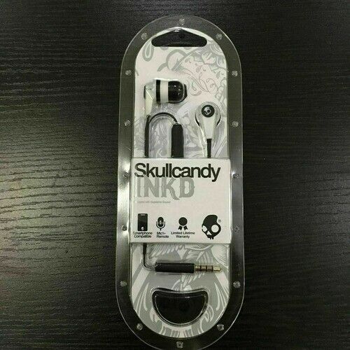 NEW Skullcandy Super Sound Ink'd 2.0 IN-EAR Earbuds Headphones remote With MIC